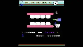 Tooth Invaders (C64) 🦷 Defend Your Teeth, 8-Bit Style!