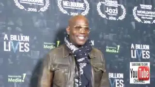 James Moses Black at the LA Premiere Of Award Winning Documentary A Billion Lives at ArcLight Theatr