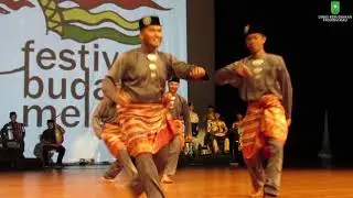 Tari dan Musik Zapin Melayu Pada Malam Mengarak Gerak dan Kata-kata FBM 2017