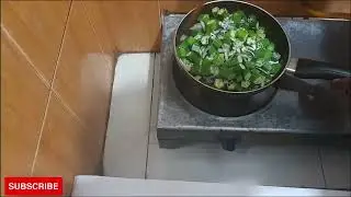 তেল ছাড়া ঢেঁড়স ভাজি/Oil free lady's finger fry