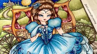 Fairy tale PRINCESSES & storybook darlings by Hannah Lynn - PART 2 - prismacolor pencils