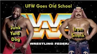 UFW - JYD vs Iron Sheik - A great rivalry from old school wrestling.  #wwe2k25