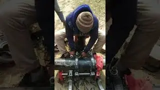 HDPE PIPE 160mm DIA JOINTING PROCEDURE