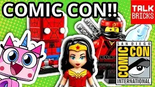 LEGO SDCC 2017 Complete Schedule of Events! Exclusives! Panels! Ninjago Movie! Marvel Super Heroes!