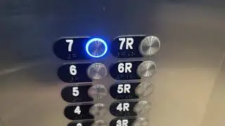 OTIS Series 7 Traction Elevators at Aloft Secaucus Meadowlands in Secaucus, NJ
