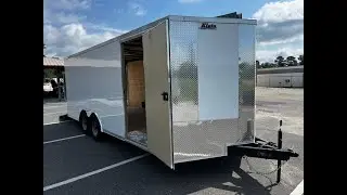 ROCK SOLID CARGO 8.5X20 ENCLOSED TRAILERS - KLEIN QUALITY TRAILERS OF NORTHPORT AND SEMMES, AL.