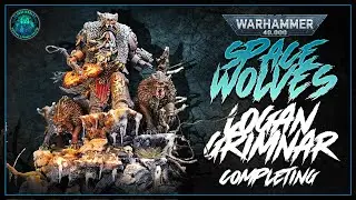 WH40K - LOGAN GRIMNAR Part 4/4 - Completing the project [TIMELAPSE] #warhammer #miniaturepainting