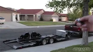 Airbagged Trailers - Remote airbag control