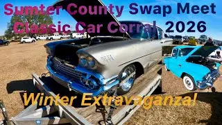 Sumter Swap Meet and Winter Extravaganza Classic Car Corral with prices.