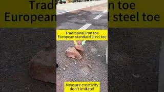 Safety shoe quality testing0266g #safetyshoe #safetybootsfactory 0292t #shoes #workboots #workshoe