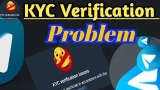 How to appeal for Telegram #KYC Verification || KYC Verification Issues| #Tlg #account #restriction