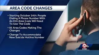10-digit dialing begins Sunday for some in Kansas and Missouri