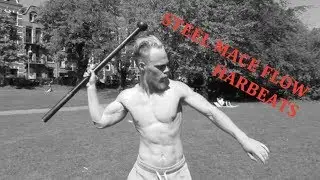 Steel mace/macebell flow - Black & White