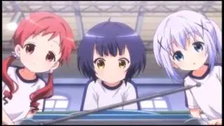 Gochiusa - Chino's dad likes Diarrhea Planet