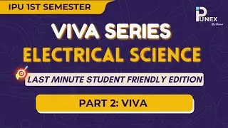 VIVA SERIES | ELECTRICAL SCIENCE | MOST IMPORTANT VIVA QUESTIONS | IPUNEX | NEXERA
