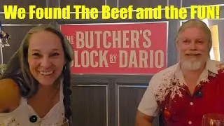 Разделочная доска мясника от Дарио на борту Sun Princess!