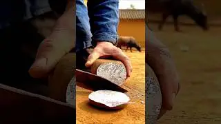 Satisfying Stone Cutting ASMR | Crunchy Mineral Slice Sounds | Relaxing Hand Tool ASMR #asmr #usa