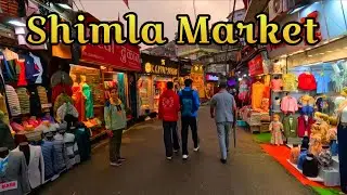 Shimla Market Explore | Lakkar Bazar | Lower Bazar | Shimla Night Market 