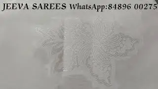White Foreign & Garden Vareli Sarees ❤️ (26.12.25)