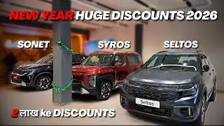 NEW DISCOUNTS in New Year😱 | Crazy Discounts on Kia Car Lineup | Saatvik Sharma