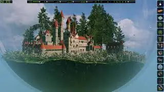 FlowScape Castle in a glass