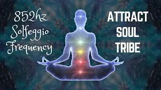 852Hz Solfeggio Frequency - 15m - Attract Soul Tribe | HealingSound4Life