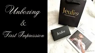 Jeulia Jewelry Unboxing and First Impressions 💍