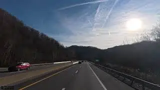 Driving the Appalachian Corridor Through West Virginia in 4K
