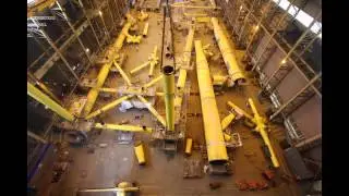Oil & Gas Time Lapse Jacket Fabrication