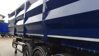 New Luck Lightweight Hardox Steel Bodied Tipper Trailer For Sale