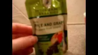 Organic Fruit Pouches - Peter Rabbit Organics, Organic Apple and Grape - Antioxidant-fruits