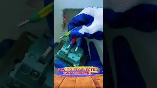 how to fix electric switchboard #shortvideo #electricalcomponent