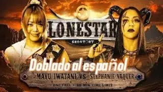 Mayu Iwatani vs Stephanie Vaquer en Lo estar Shoot Out 2023 por el t&iacute;tulo IWGP Parte 1 #stardom