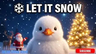 Snowflakes Falling Down 🎄 Soft Christmas Song for Toddlers