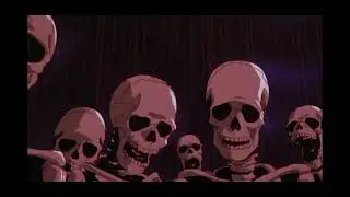 Skeleton roasting jelly bean meme template