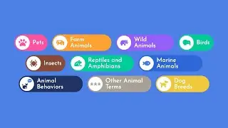 Practical Swedish Words & Phrases: Animals [A1 A2 B1 B2 C1 C2]