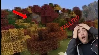 Fall in Minecraft!?!? (Mc Modern, Survival Series EP1)