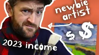 What I earned in my first year as an artist (coping with chronic fatigue)