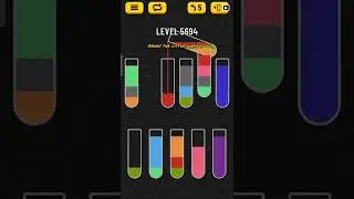 Water sort puzzle level 5694