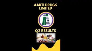 Aarti drugs Q2 result | financial result | #stock  #aartidrugsshare #q2results #short