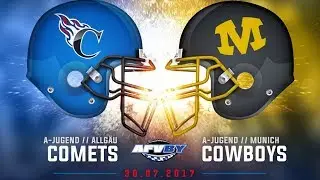 U19: Allgäu Comets vs. Munich Cowboys (Finale)