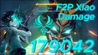 How much damage can Xiao deal? For beginners #F2PXiao