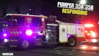 FRV | Pumper 35A + Pumper 35B Responding Code 1