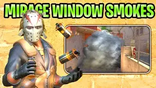 Every Mirage WINDOW Smoke You Need in CS2