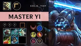 Master Yi Top vs Akali - EUW Grandmaster Patch 26.02