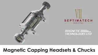 Magnetic Capping Headsets for Capping Machines - precise, accurate, and repeatable cap tightening