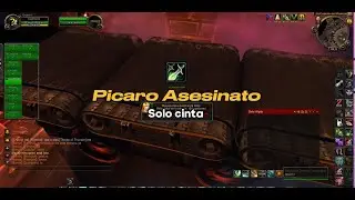 Asediador Mechanegra 10HC Solo belt/Cinta Rogue POV