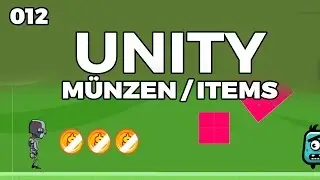 [012] Unity JUMP AND RUN - Münzen / Items erstellen