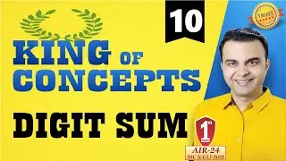Digit Sum by RAJA SIR || Most Important Concepts, PYQS, CPR, NEON APPROACH for SSC CGL, CHSL, CPO