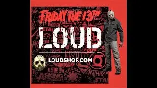 Friday The 13th Official Licensed Mystery T-Shirt Box | &pound;4.60 A T-Shirt | Loud Shop | Horror